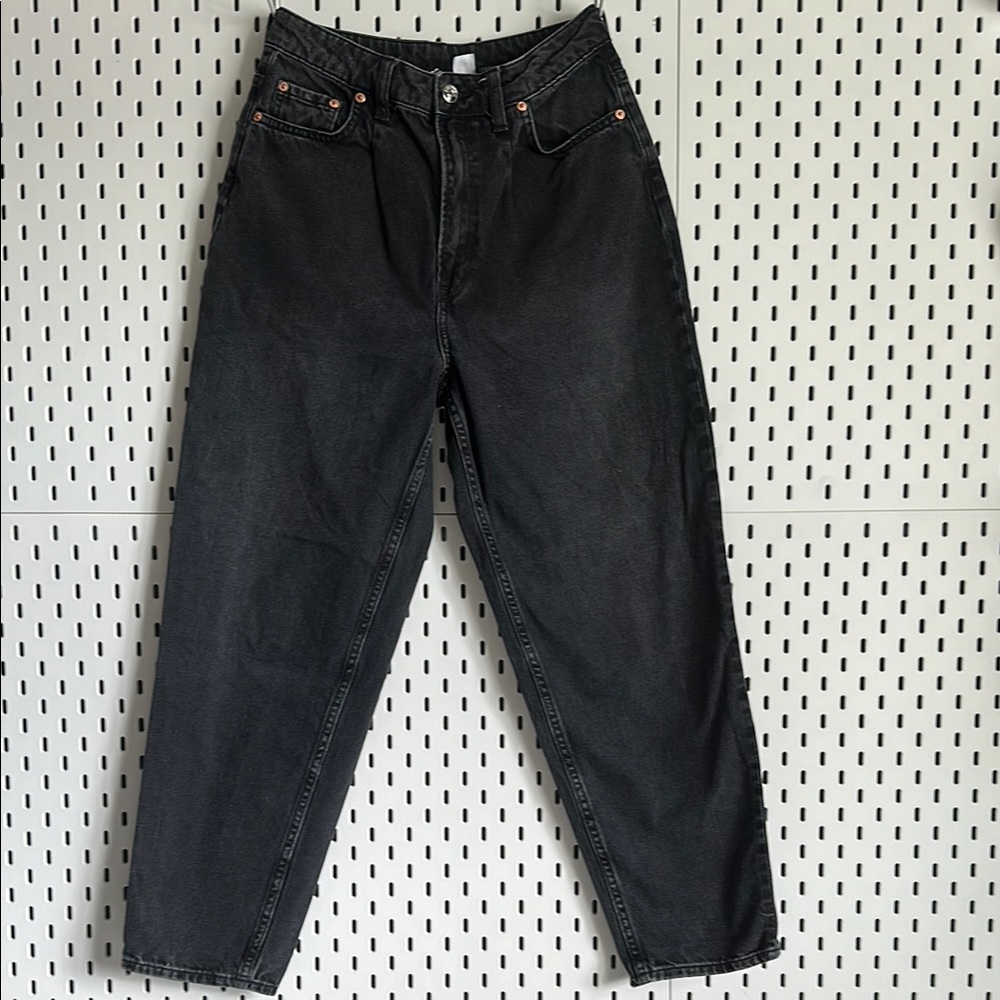 Divided Charcoal Denim Pants